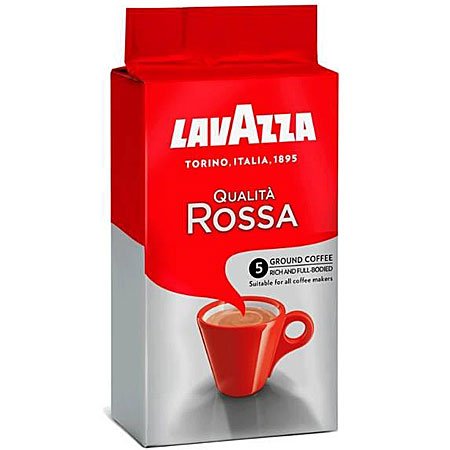 Кофе-Лаваца-(Lavazza)-Qualità-Rossa