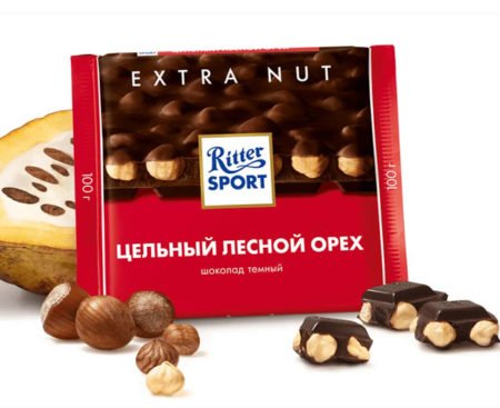 Шоколад-Риттер-Спорт-Цельный-лесной-орех-тёмный