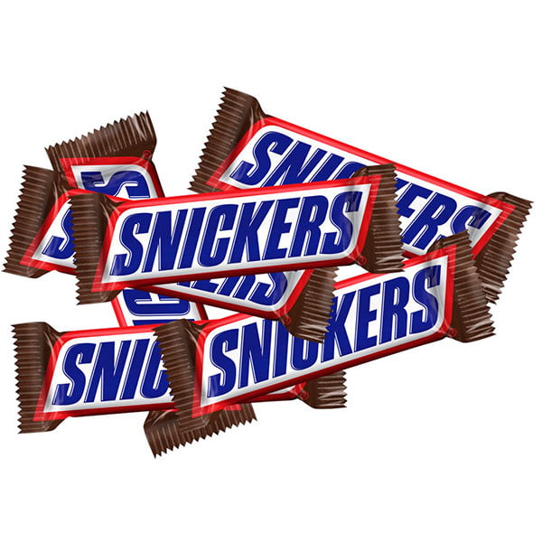 Шоколадные конфеты Сникерс весовые