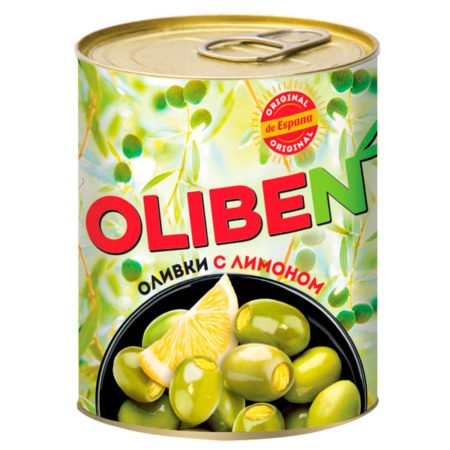Оливки-Oliben-с лимоном