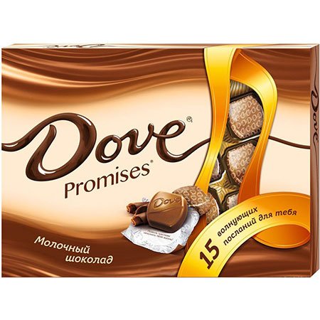 Конфеты Dove Promises молочный 120г