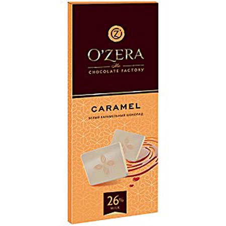 Шоколад O`Zera белый карамельный «Caramel», 90 г
