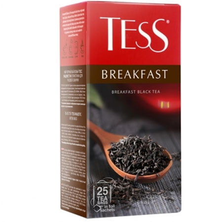 Чай Тесс (Tess) Брекфаст чёрный 25 пакетиков
