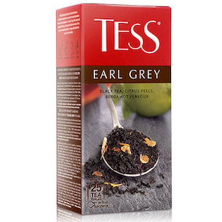 Чай Тесс (Tess) Эрл Грей чёрный 25 пакетиков