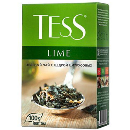 Чай Тесс (Tess) Лайм зелёный листовой 100 гр
