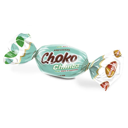 Карамель Choko Chimba вкус мята и шоколад, 1кг