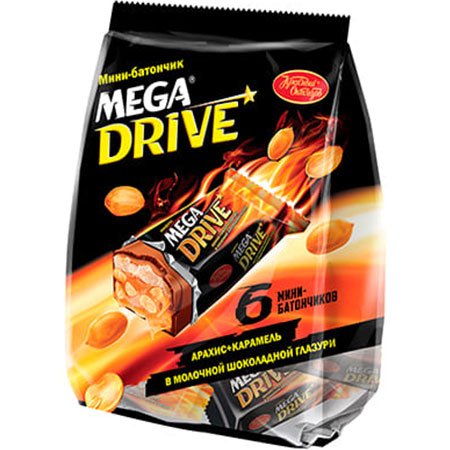 Конфеты шоколадные Mega Drive, 210г