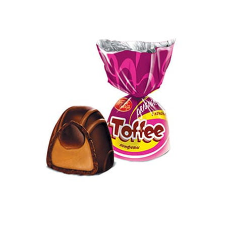 Конфеты шоколадные Toffee Original с начинкой, 1кг.