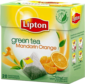 Чай Липтон Мандарин зелёный