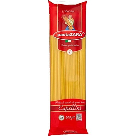 Макароны "Паста Зара" №001 Спагетти тонкие 500г