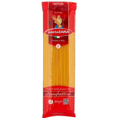 Макароны "Паста Зара" №002 Спагетти тонкие 500г