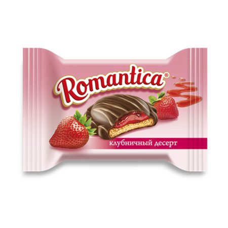 Десерт Романтика клубничный