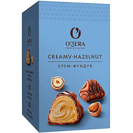 Конфеты O`Zera шоколадные Creamy Hazelnut