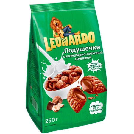 леонардо-подушечки-шоколад орехи