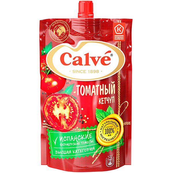 Кетчуп Calve томатный