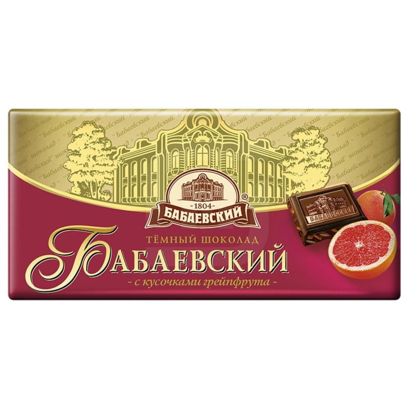 шоколад бабаевский грейпфрут