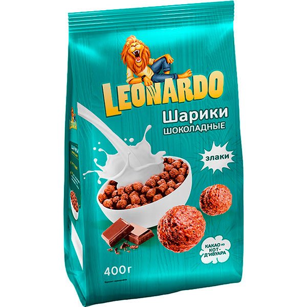 Шоколадные шарики Леонардо 400