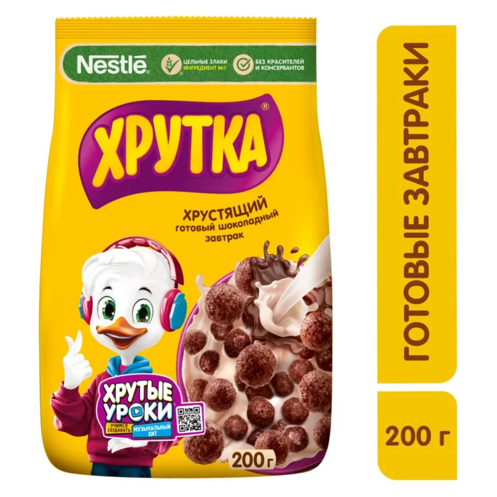 Хрутка готовый завтрак с кальцием