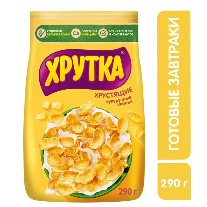 Хрутка хлопья кукурузные хрустящие