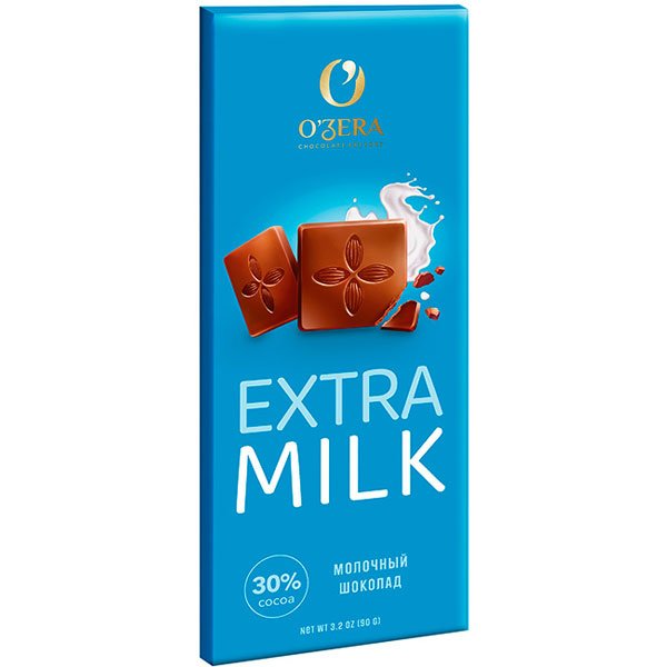 Шоколад O`Zera молочный Extra
