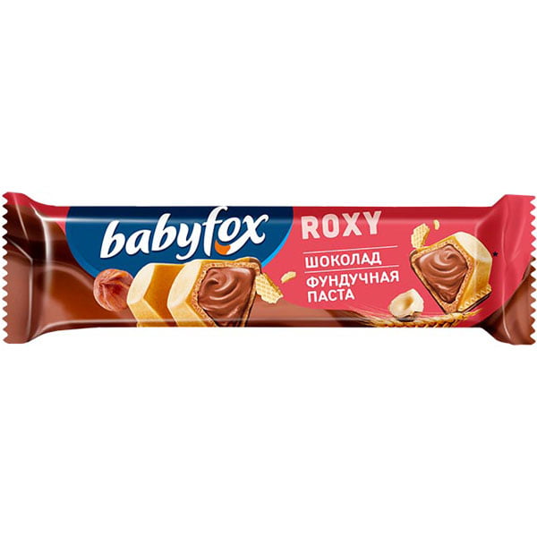 Батончики вафельные Babyfox Roxy