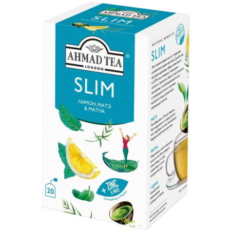 Чайный напиток Ахмад Slim лимон