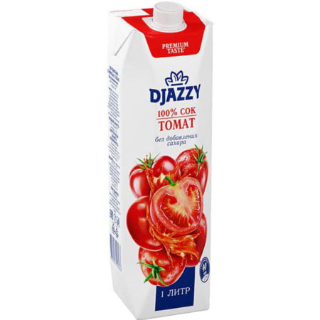 Сок Djazzy томатный 1 литр