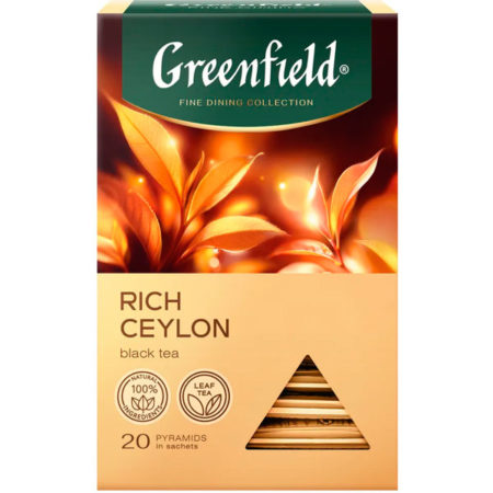 Чай Гринфилд Rich Ceylon черный