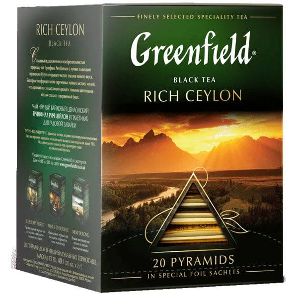 Чай Гринфилд Rich Ceylon