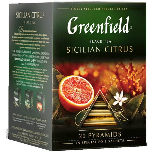 Чай Гринфилд Sicilian Citrus