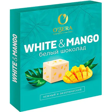 Шоколад O`Zera белый с манго