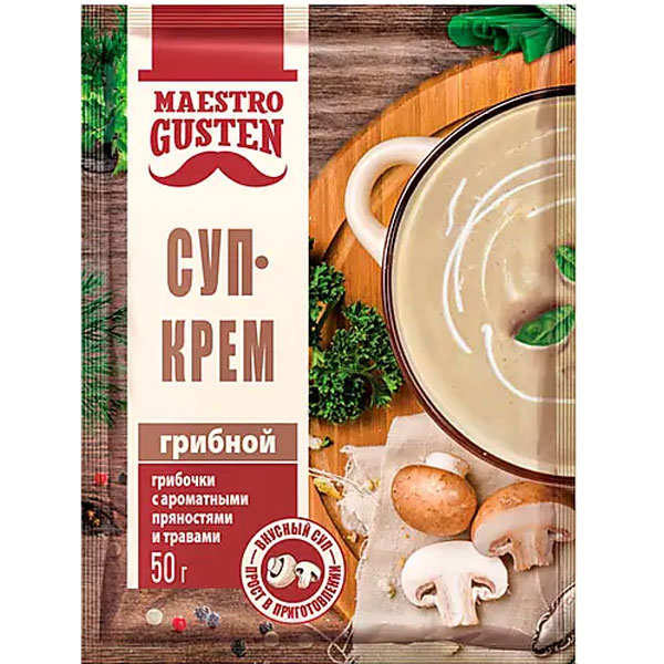 Суп-крем Maestro Gusten грибной