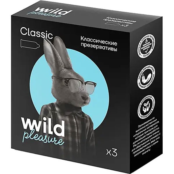 презервативы Classic «Wild Pleasure»