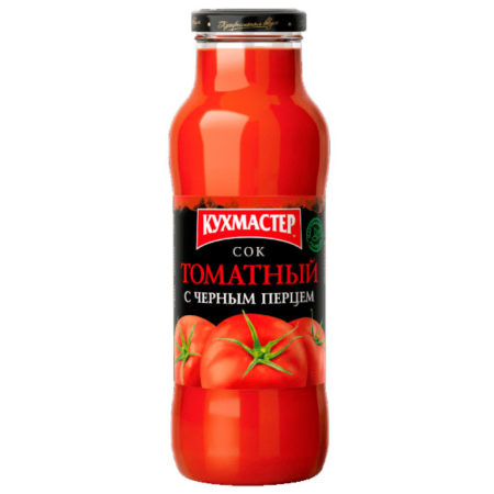 Сок томатный с черным перцем Кухмастер