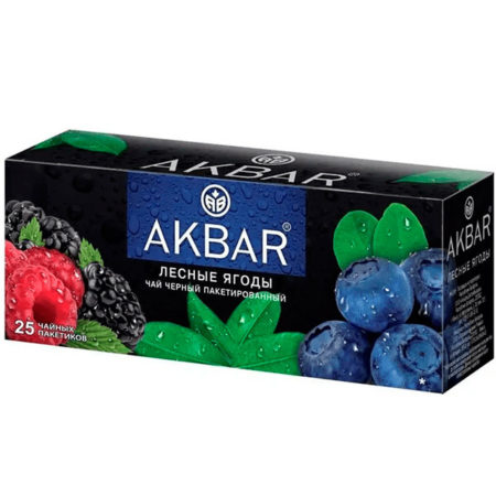 Чай Акбар лесные ягоды