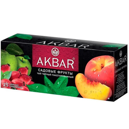 Чай Акбар садовые фрукты