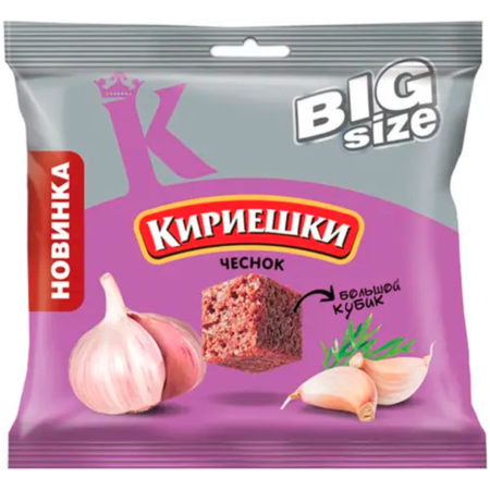 Кириешки-чеснок