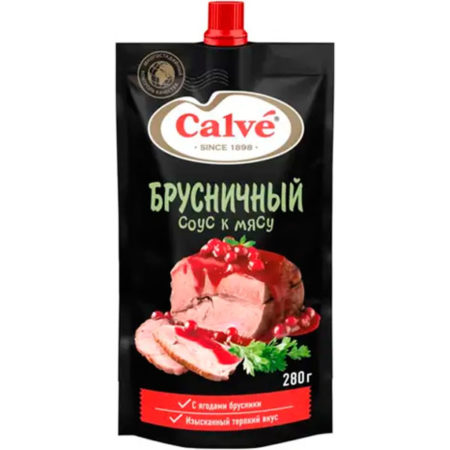 Соус Calve к мясу Брусничный