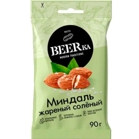 Миндаль жареный соленый