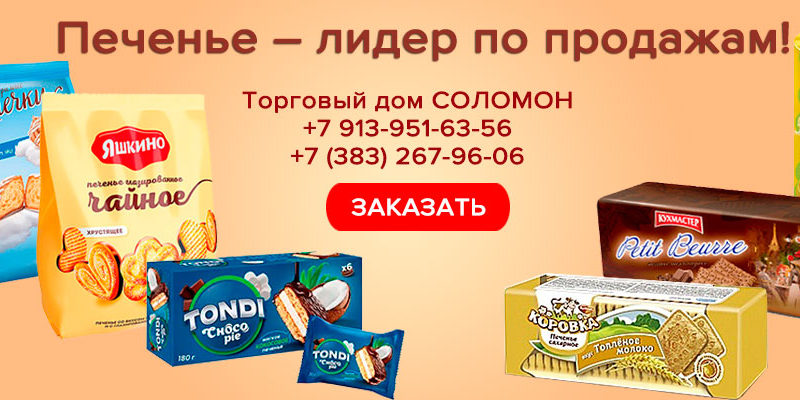 Какие популярные кондитерские изделия лидируют по продажам в России?