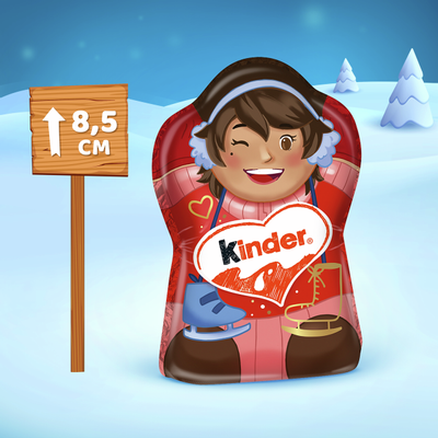 Шоколад Kinder молочный фигурный Новый год, 35г