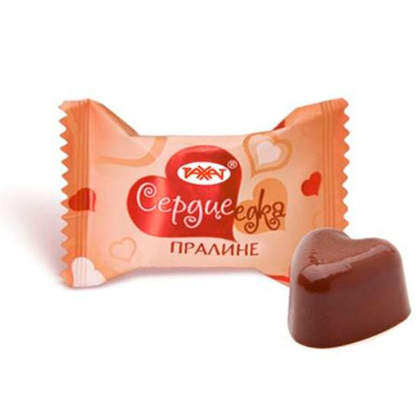 Конфеты Рахат Сердцеедка пралине