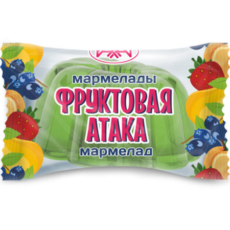 Мармелад Рахат Желейный Фруктовая атака