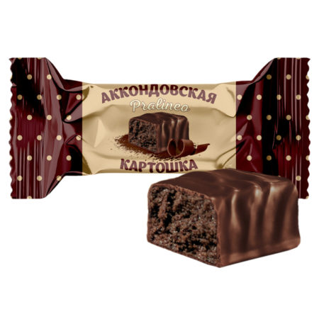 конфеты акконд АККОНДОВСКАЯ КАРТОШКА Pralineo