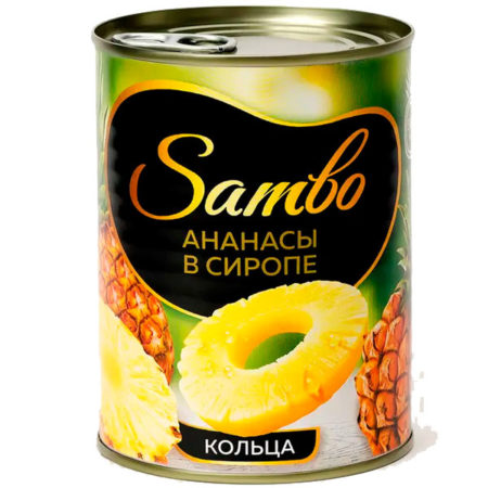 Ананасы в сиропе кольца