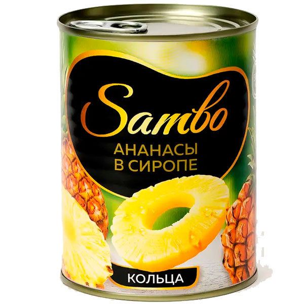 Ананасы в сиропе кольца
