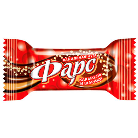 Конфеты Фарс ванильная нуга