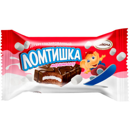 Пирожное бисквитное Ломтишка маршмеллоу