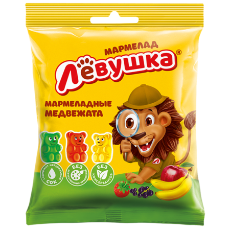 мармелад левушка медвежата