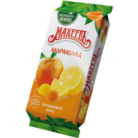 ЭССЕН Мармелад желейный ЦИТРУСОВЫЙ МИКС
